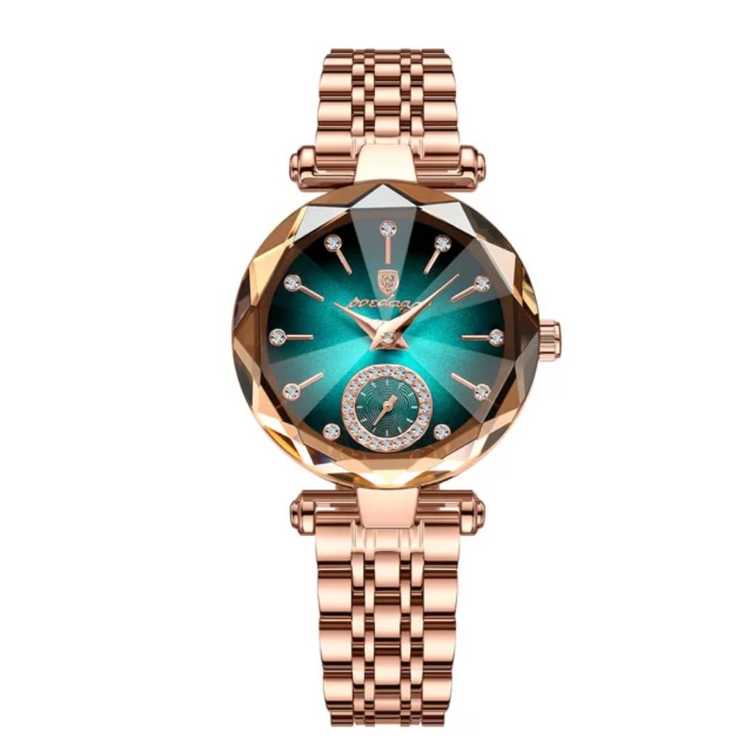 Montre Élégance Cristal – Le Bijou du Temps pour Femme Moderne