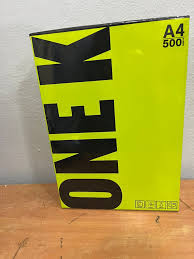 Carton 5 Rame Format A4 Copieur K One A4 1 Rame 500 Feuilles