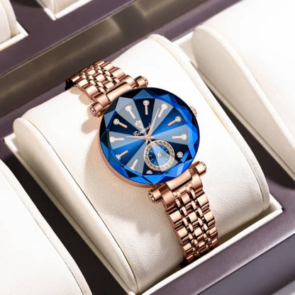 Montre Élégance Cristal – Le Bijou du Temps pour Femme Moderne
