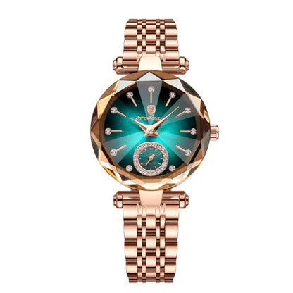 Montre Élégance Cristal – Le Bijou du Temps pour Femme Moderne