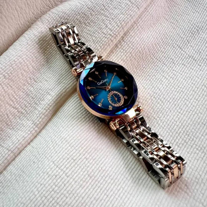 Montre Élégance Cristal – Le Bijou du Temps pour Femme Moderne